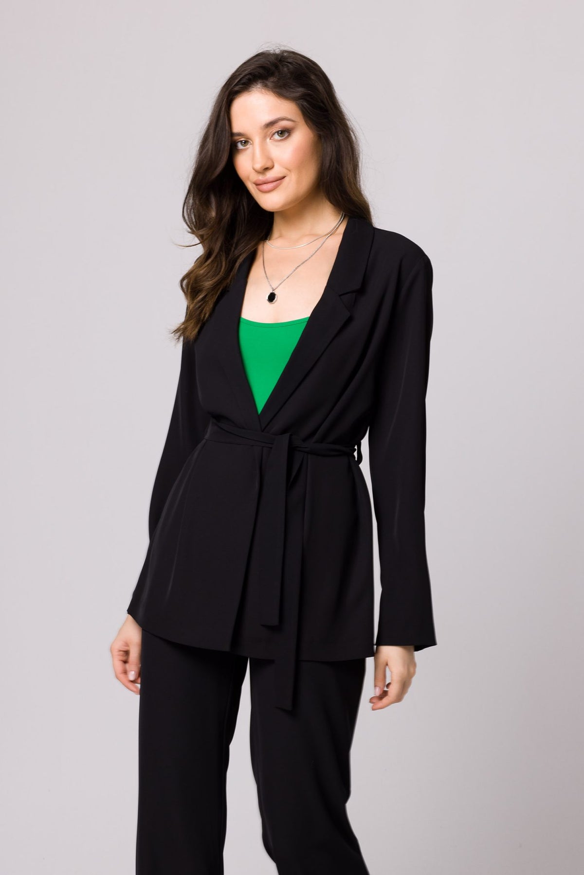 Comfortable Tie-Waist Jacket