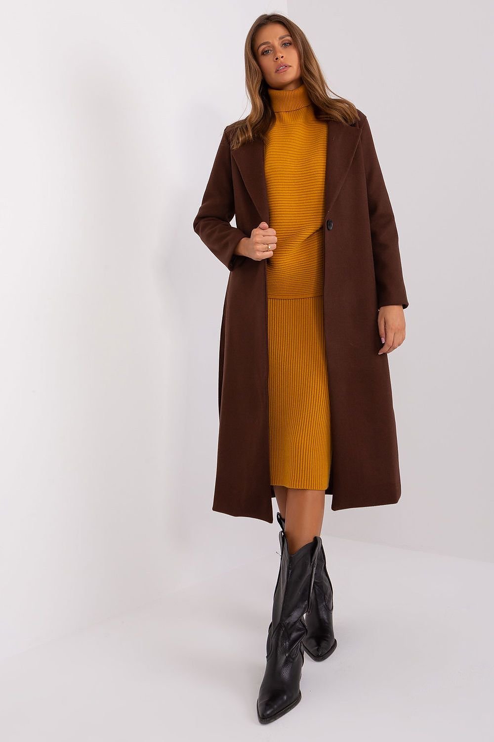 Chic Long Transitional Coat