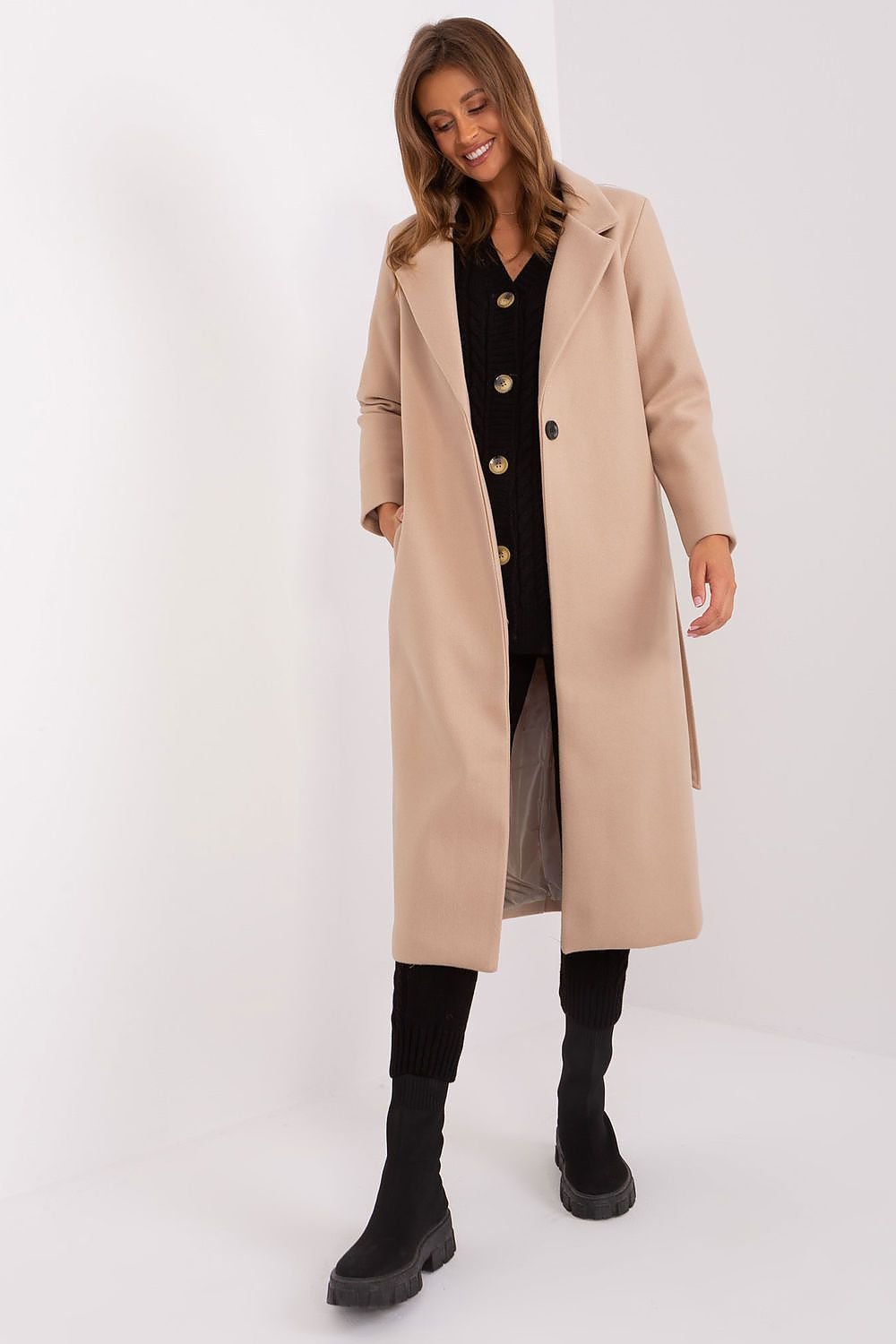 Chic Long Transitional Coat