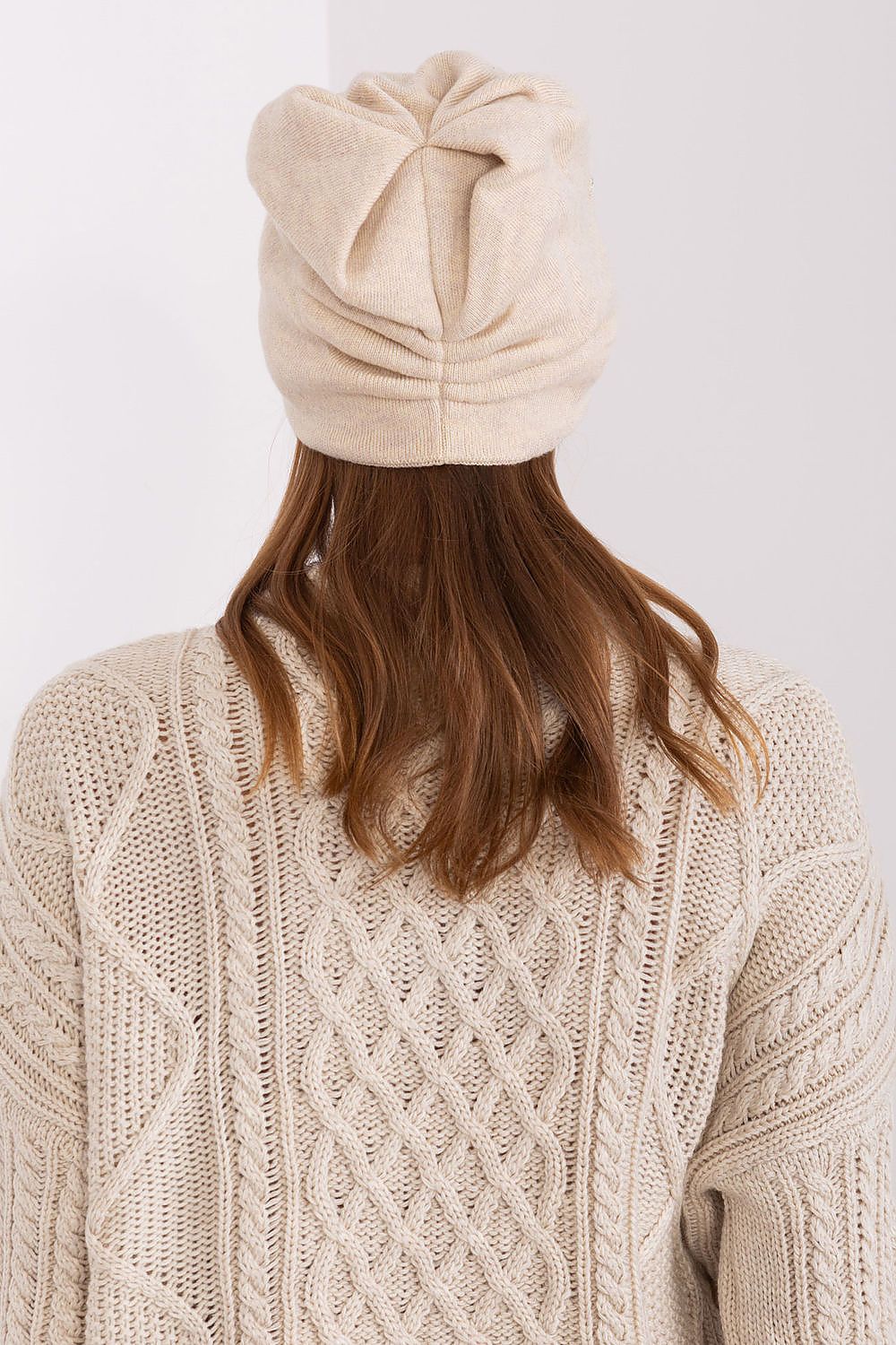 Cashmere Applique Winter Hat