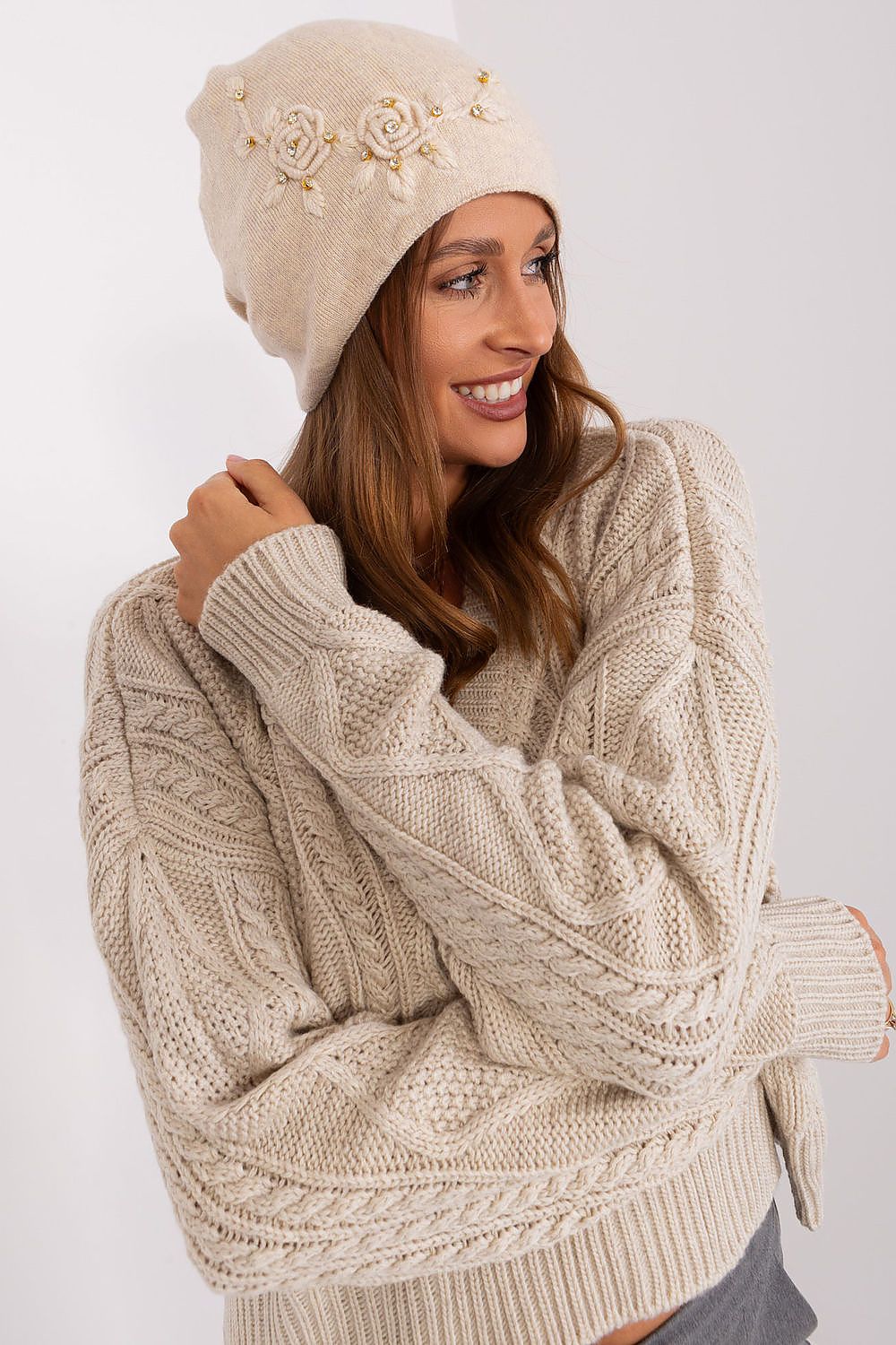 Warm Cashmere Blend Winter Hat