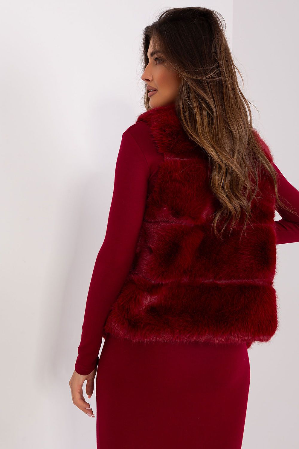 Chic Faux Fur Gilet - Practical Pockets