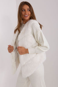 Chic Faux Fur Gilet - Practical Pockets