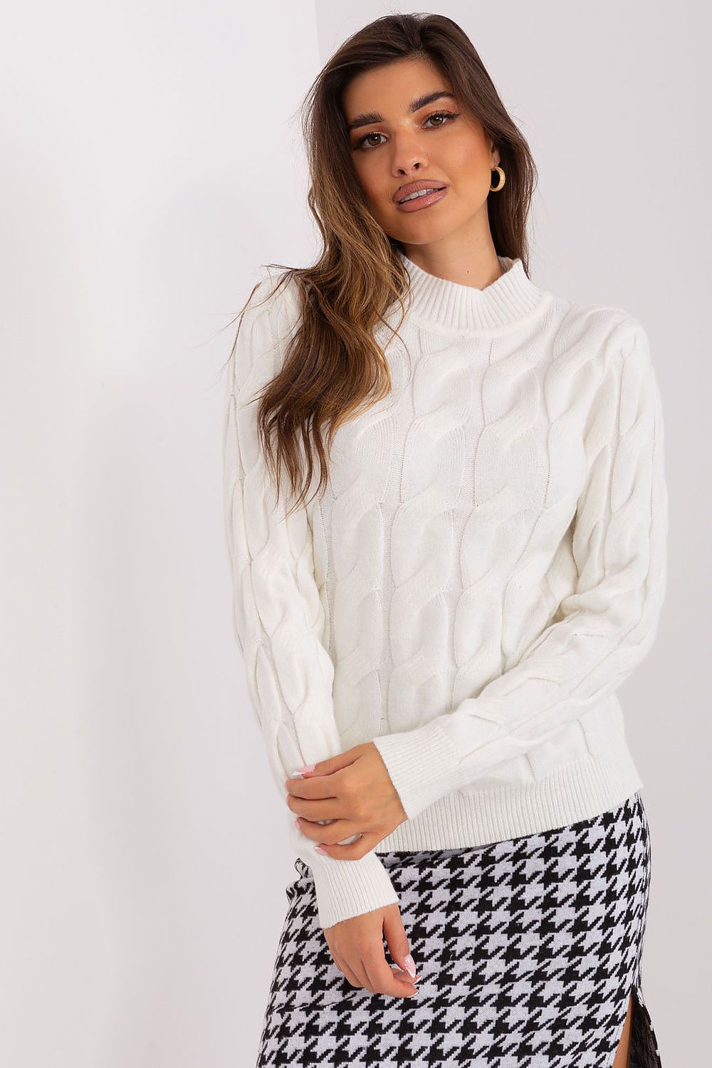 Chic Turtleneck Casual Women's Sweater