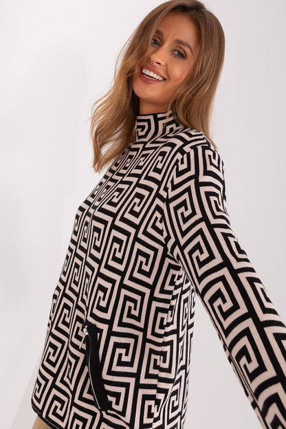 Everyday Chic Geometric Jumper