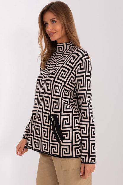 Everyday Chic Geometric Jumper