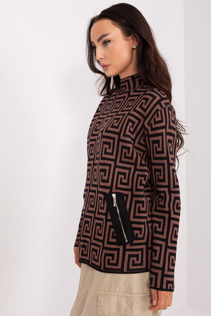 Everyday Chic Geometric Jumper