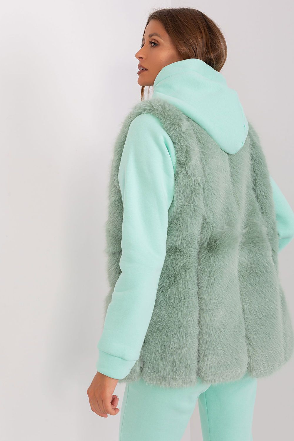 Chic Casual Fur Vest