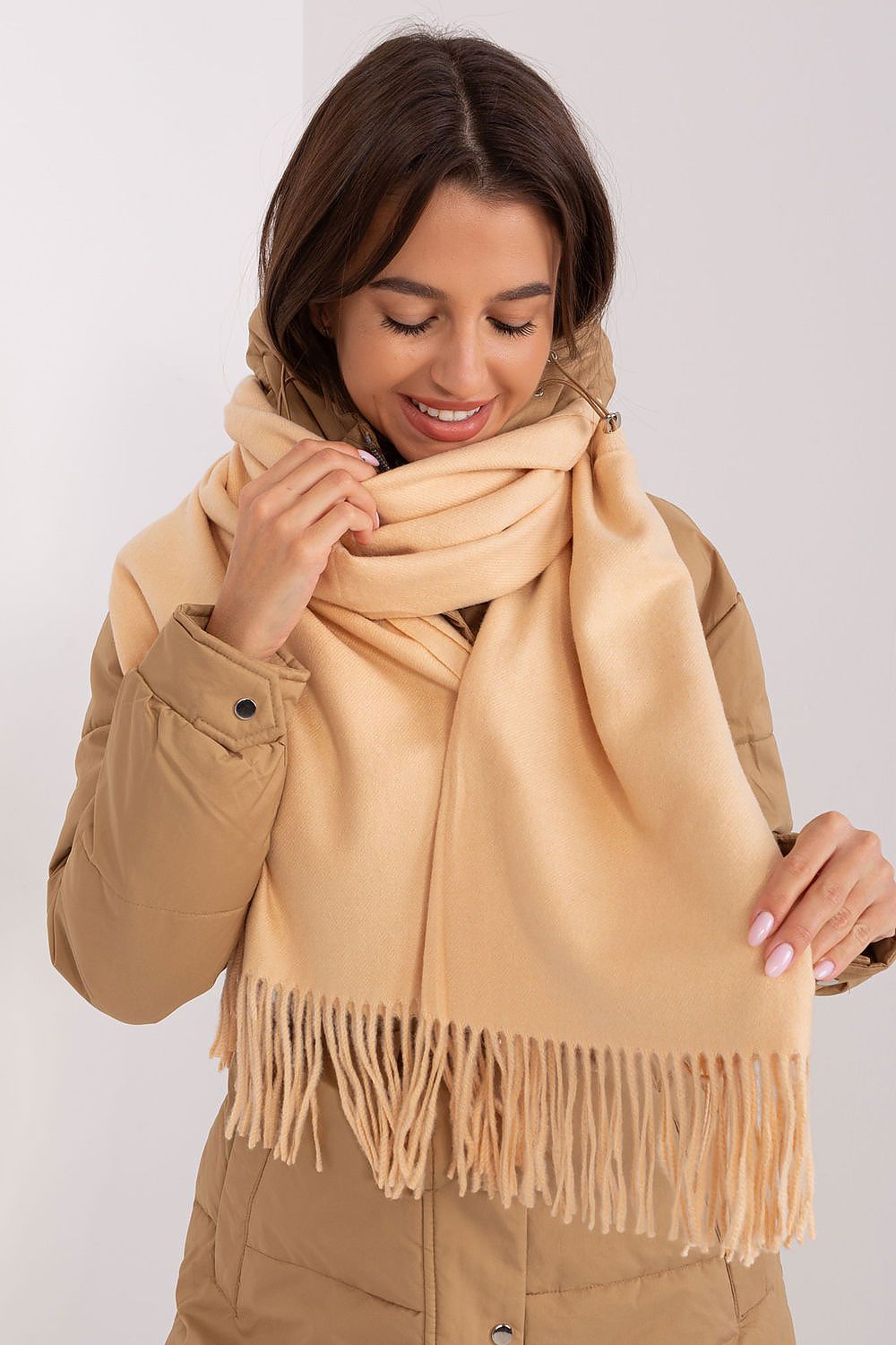 Sophisticated Tassel Shawl