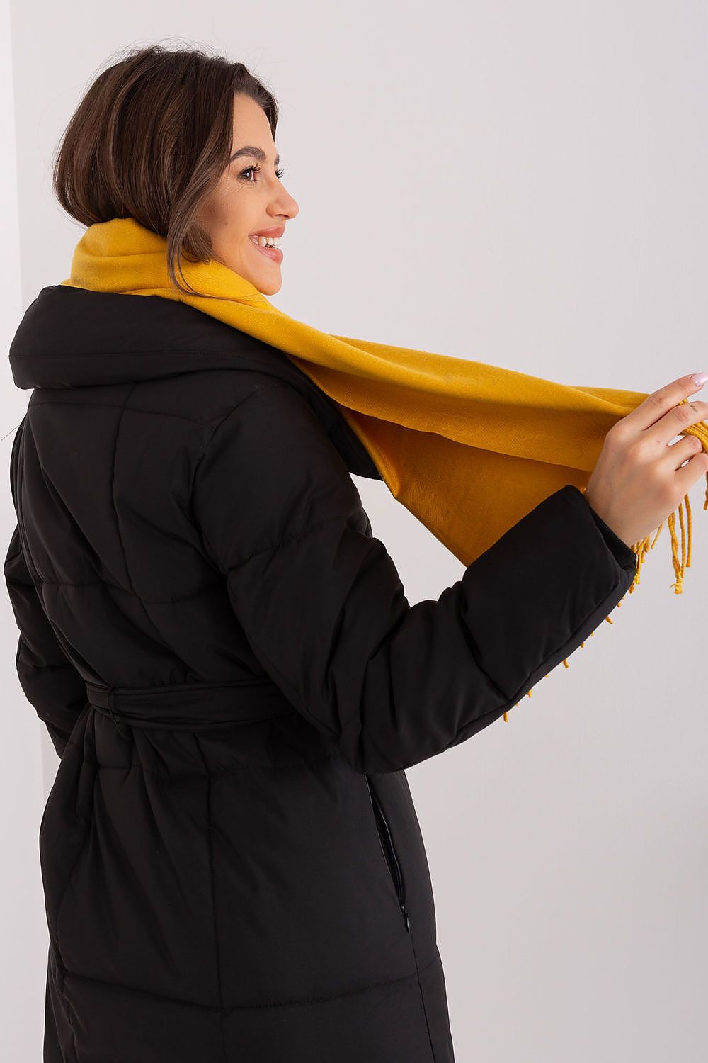 Chic Long Scarf - Tasselled