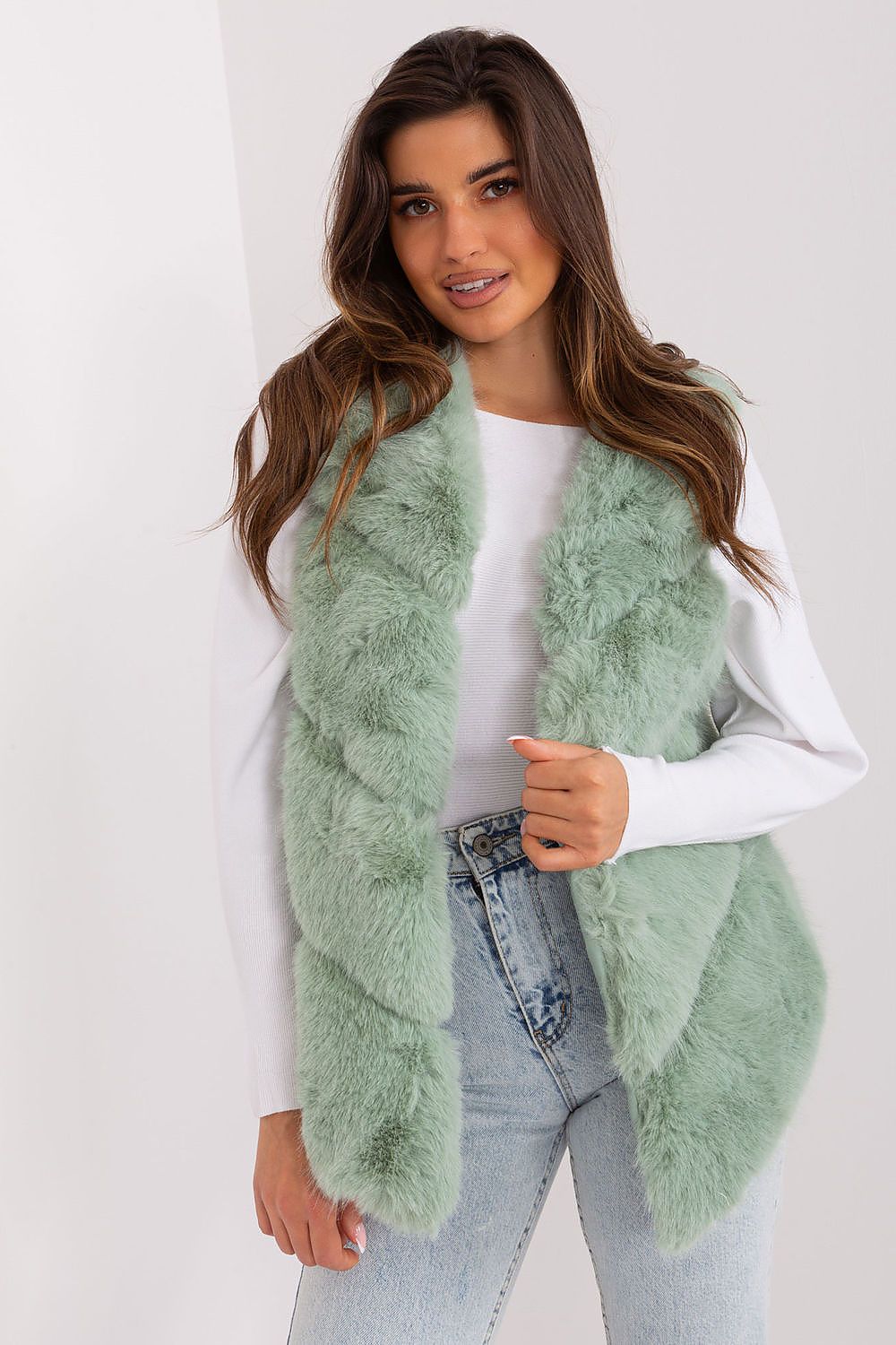 Chic Faux Fur Vest