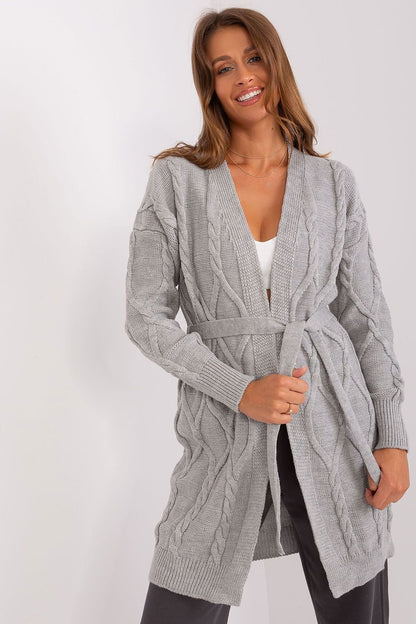 Chic Tie Cardigan