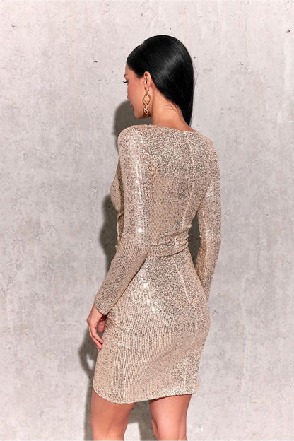 Chic Sequin Mini Dress