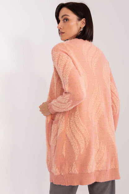 Variegated Knit Cardigan with Slip Pockets - Michelle & Kenza Co.