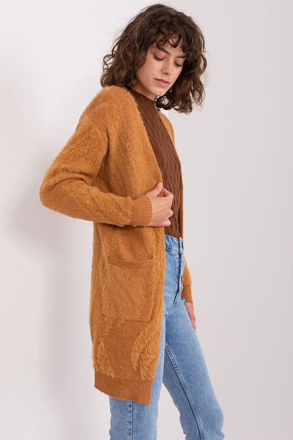 Variegated Knit Bedspread Cardigan