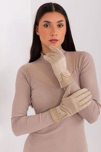 Elegant Touchscreen Gloves - Embroidered