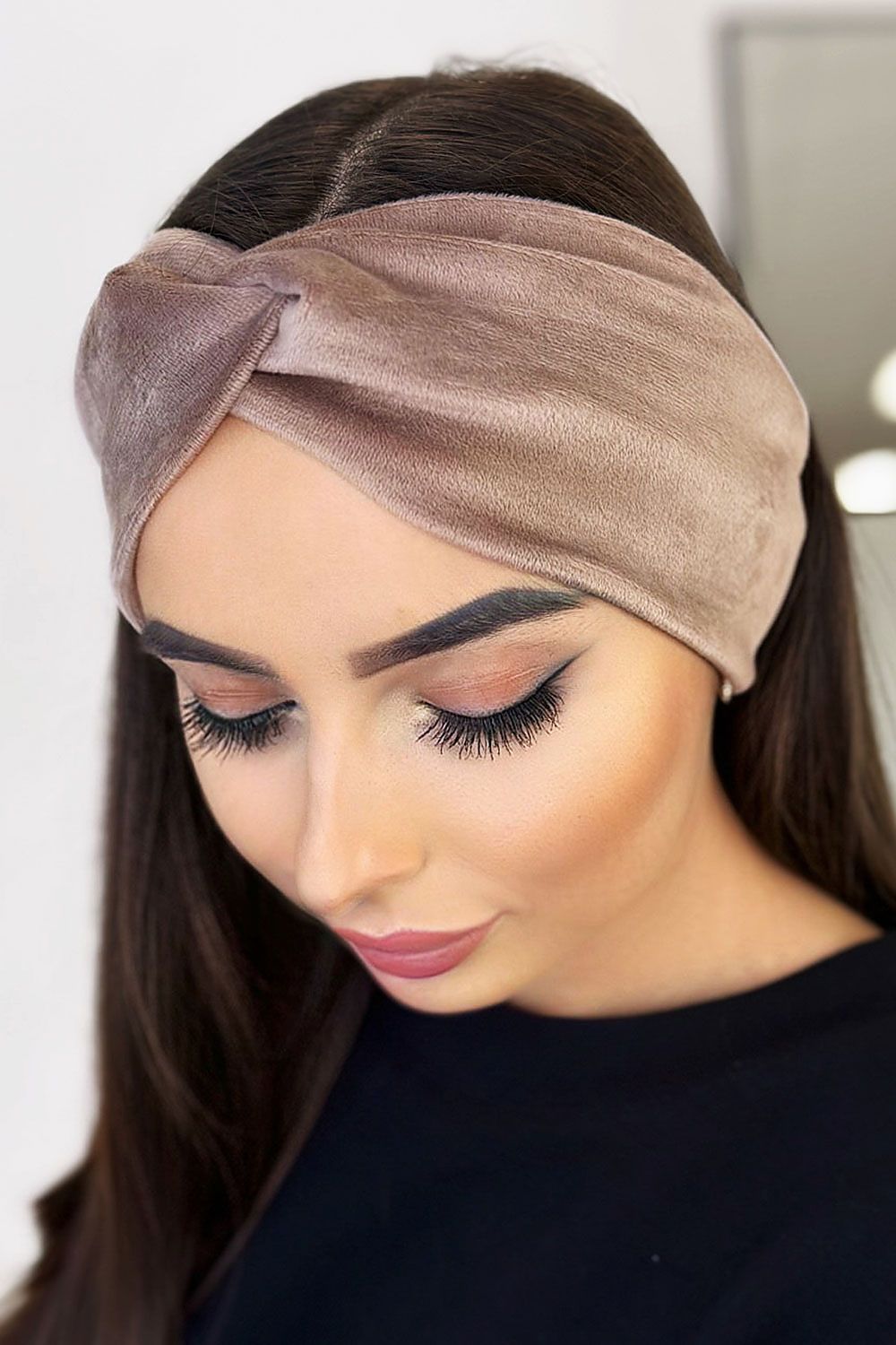 Soft Velour Knot Headband