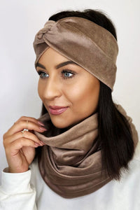 Soft Velour Knot Headband