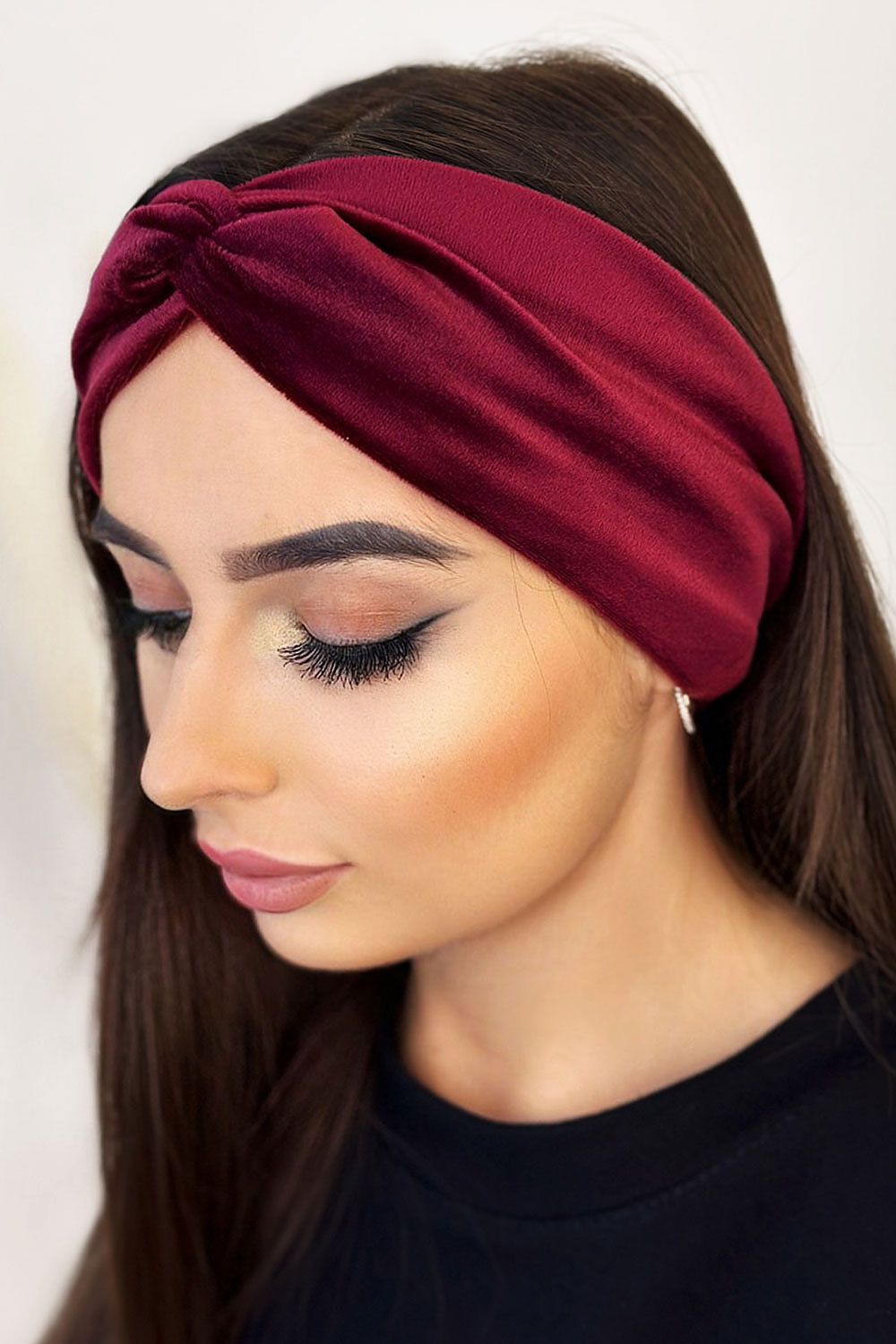 Soft Velour Knot Headband