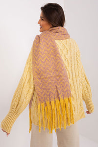 Geometric Shawl - Tassel Detail