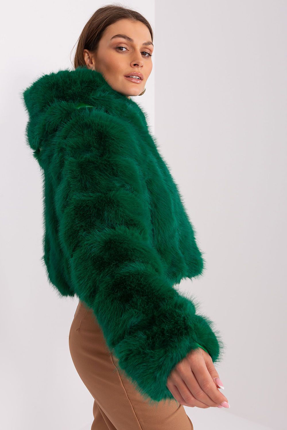 Chic Fur-Trimmed Jacket