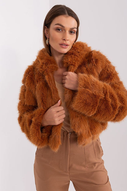 Chic Fur-Trimmed Jacket