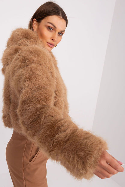 Chic Fur-Trimmed Jacket