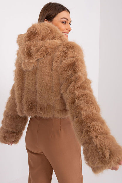 Chic Fur-Trimmed Jacket