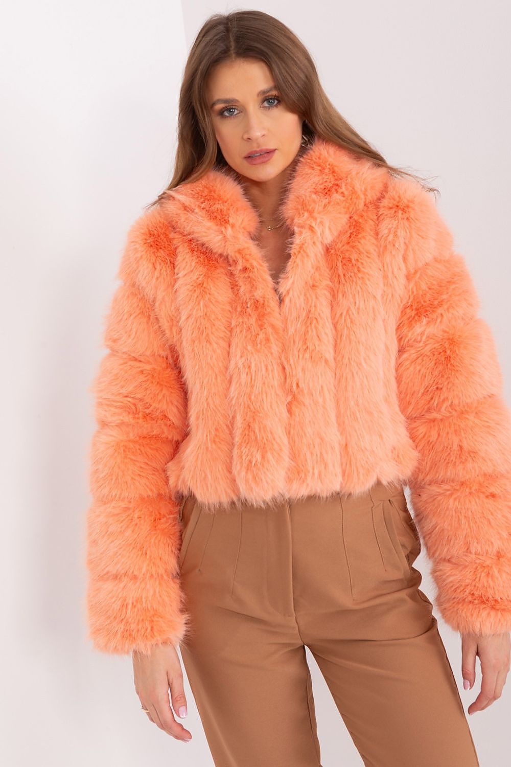 Chic Fur-Trimmed Jacket