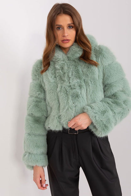 Chic Fur-Trimmed Jacket