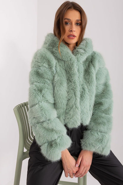 Chic Fur-Trimmed Jacket