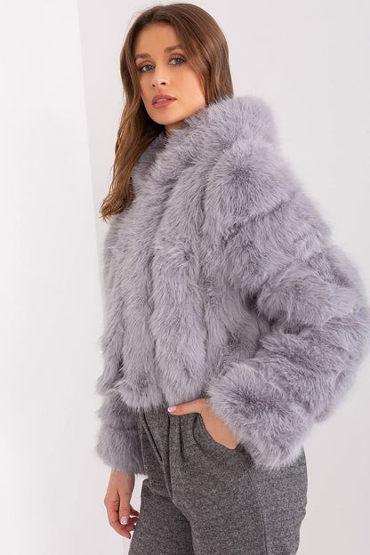 Chic Fur-Trimmed Jacket