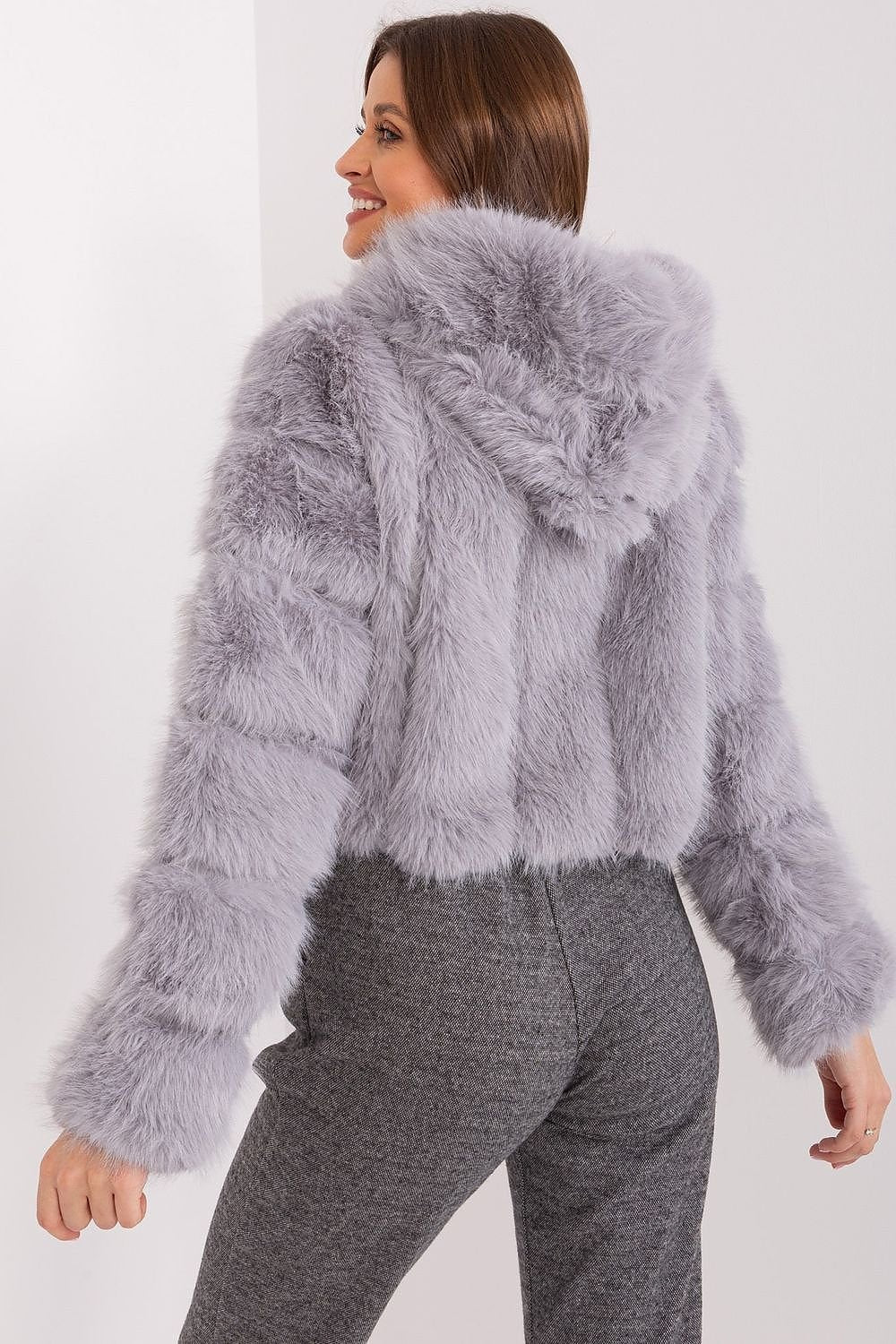 Chic Fur-Trimmed Jacket