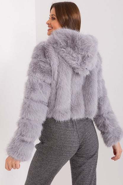 Chic Fur-Trimmed Jacket