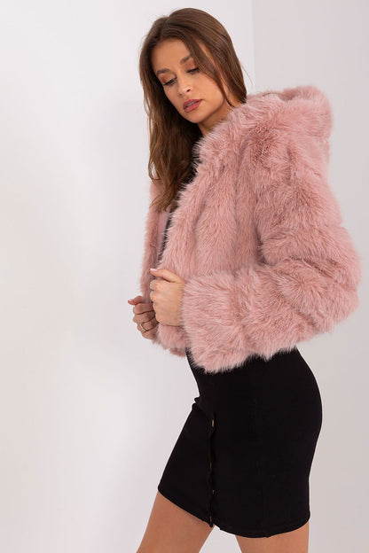 Chic Fur-Trimmed Jacket