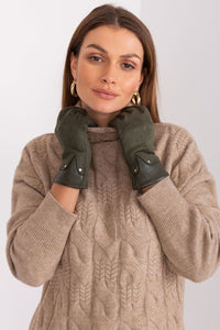 Elegant Touchscreen Gloves - Embroidered