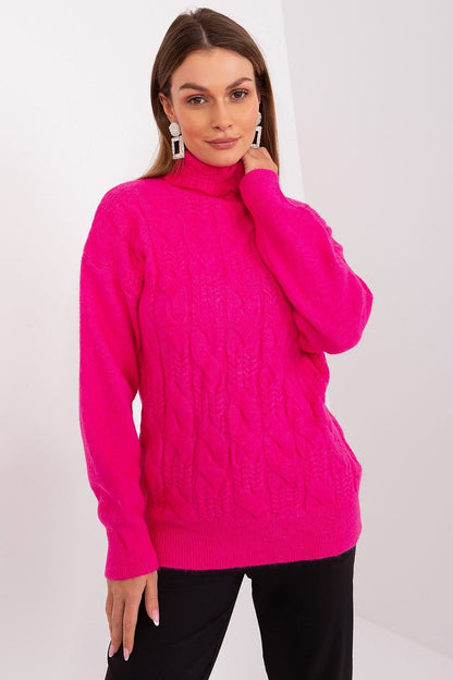 Everyday Elegant Variegated Turtleneck Sweater