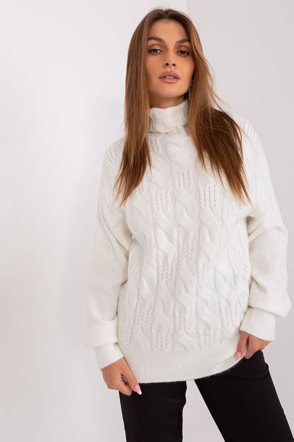 Everyday Elegant Variegated Turtleneck Sweater