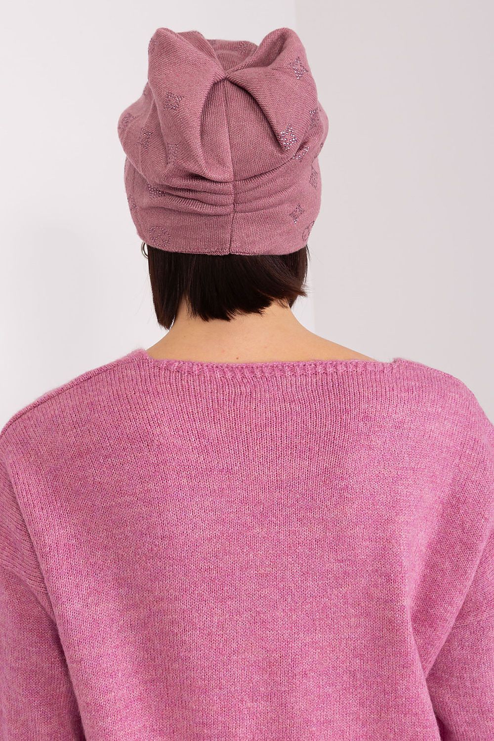 Luxurious Cashmere Rhinestone Beanie