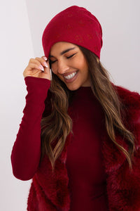 Rhinestone Cashmere Beanie