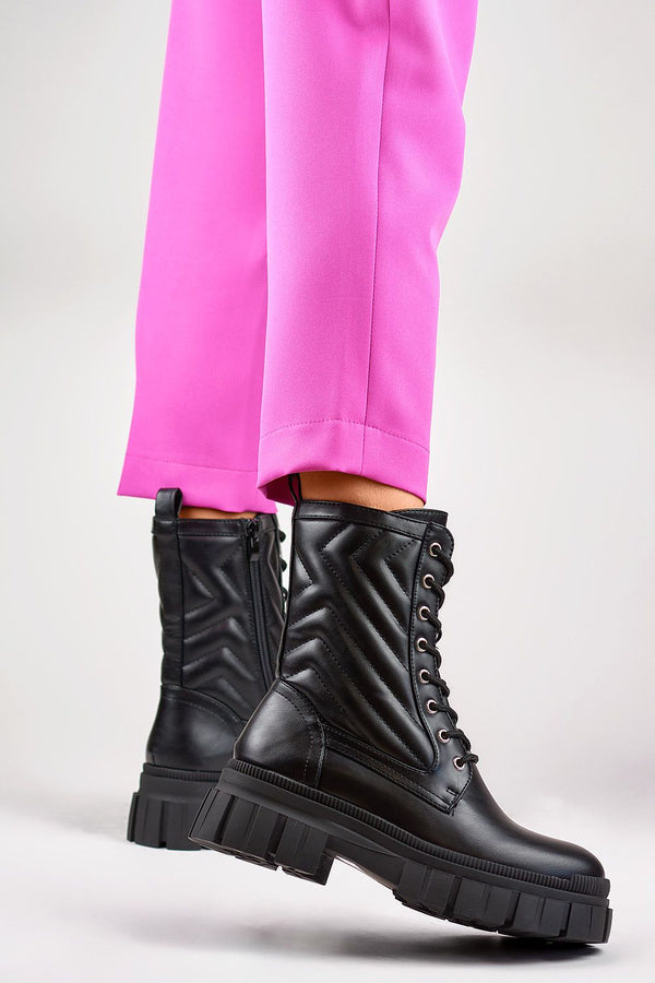 Eco-Leather Ankle Boots for Women