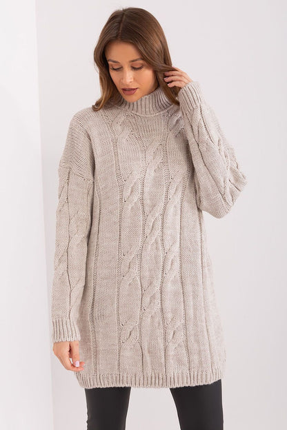 Chic Turtleneck Daydress