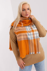 Textured Scarf - Colourful Checkered