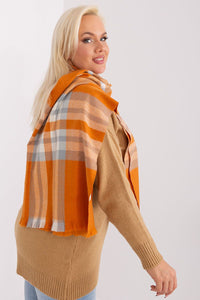 Textured Scarf - Colourful Checkered