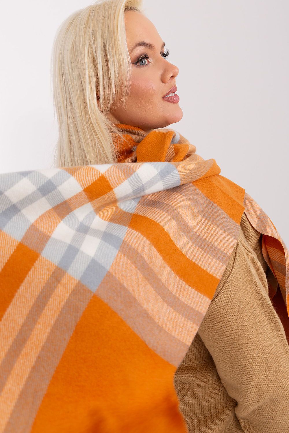 Vibrant Checkered Scarf