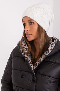 Luxurious Cashmere Rhinestone Beanie