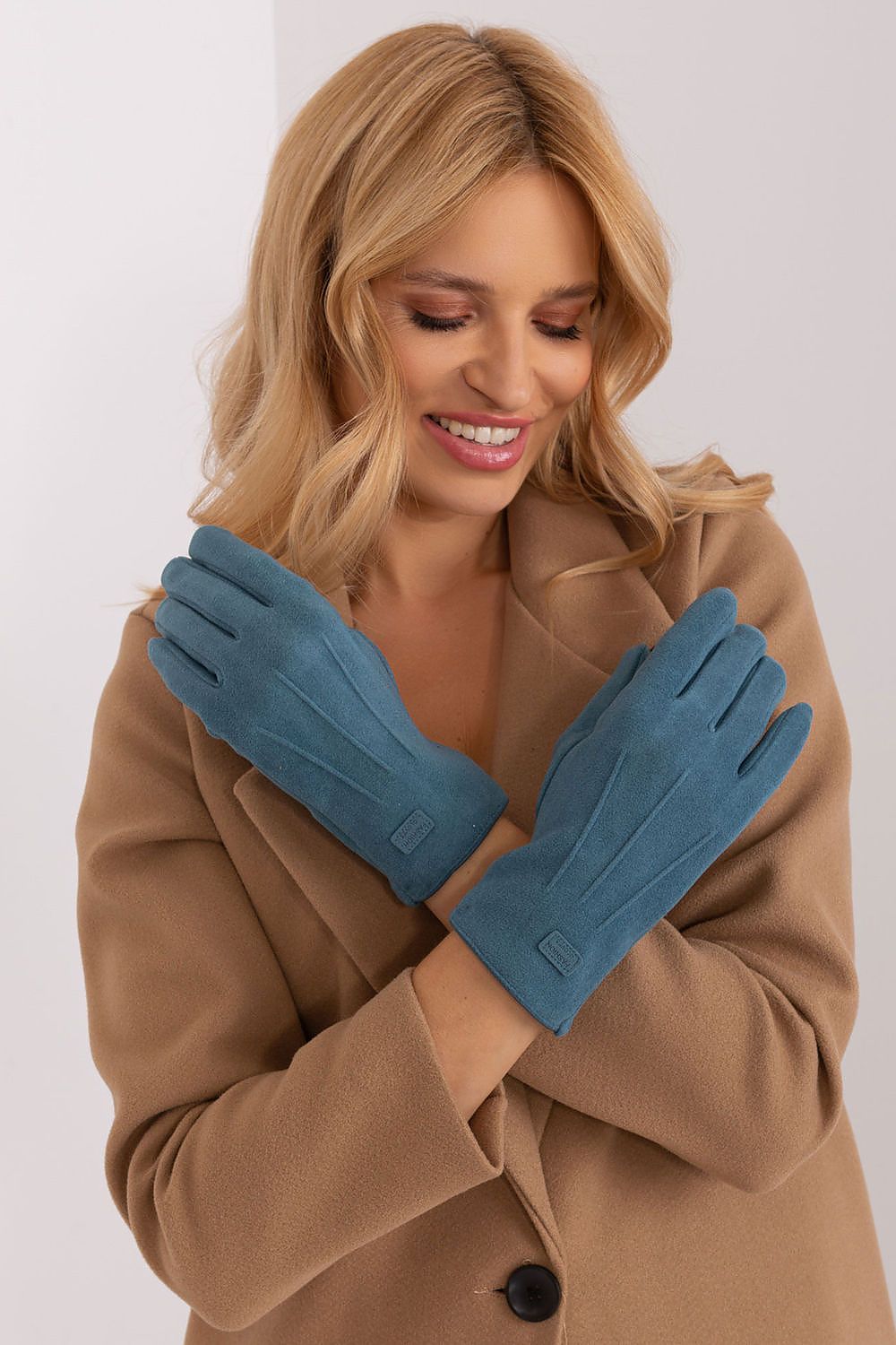 Cotton Gloves with Embroidered Index Finger - Michelle & Kenza Co.