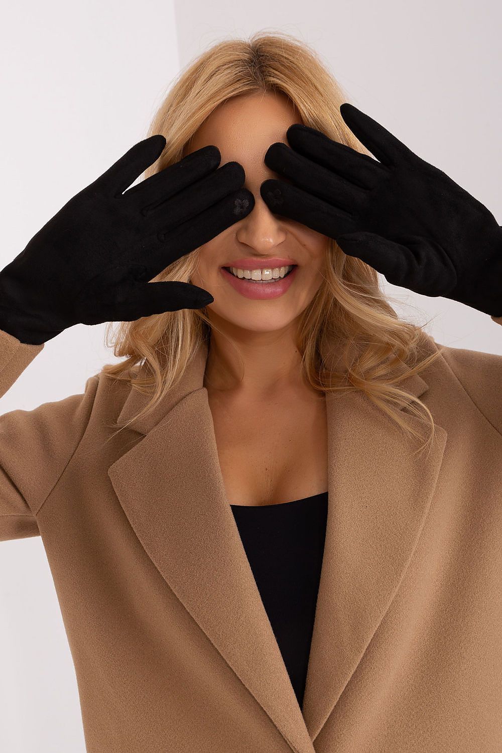 Floral Touchscreen Gloves