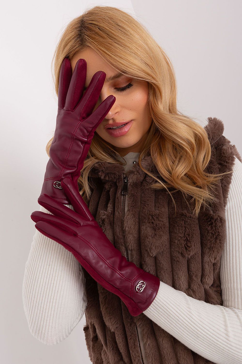 Floral Touchscreen Gloves