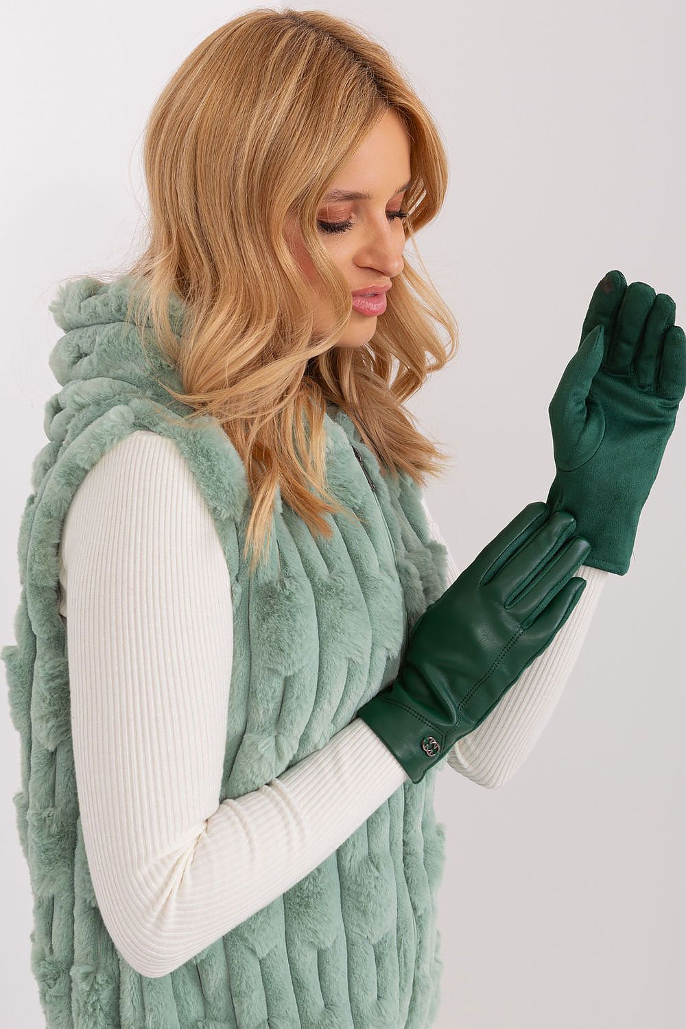 Floral Touchscreen Gloves